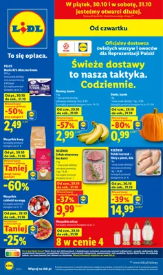Lidl gazetka - od 29/10/2026 do 31/10/2026