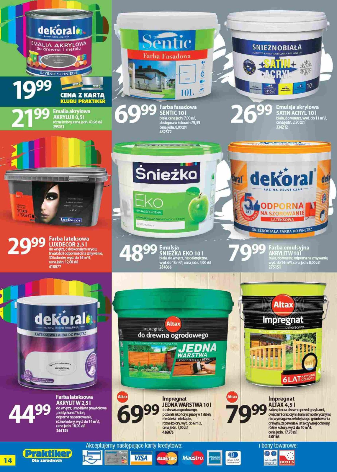 Gazetka promocyjna Praktiker str. 14