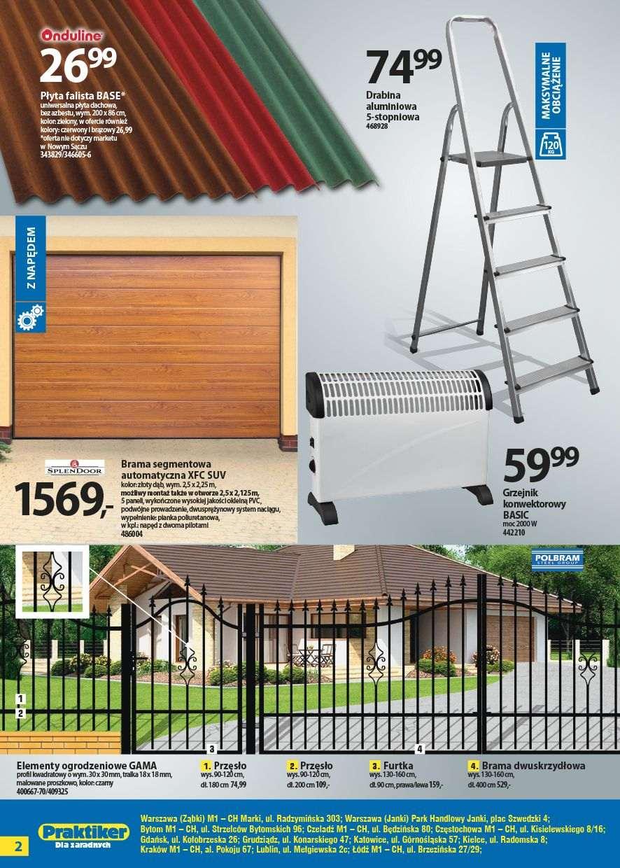 Gazetka promocyjna Praktiker str. 2