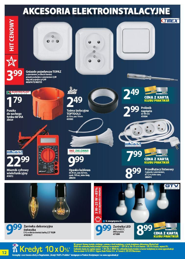 Gazetka promocyjna Praktiker str. 12