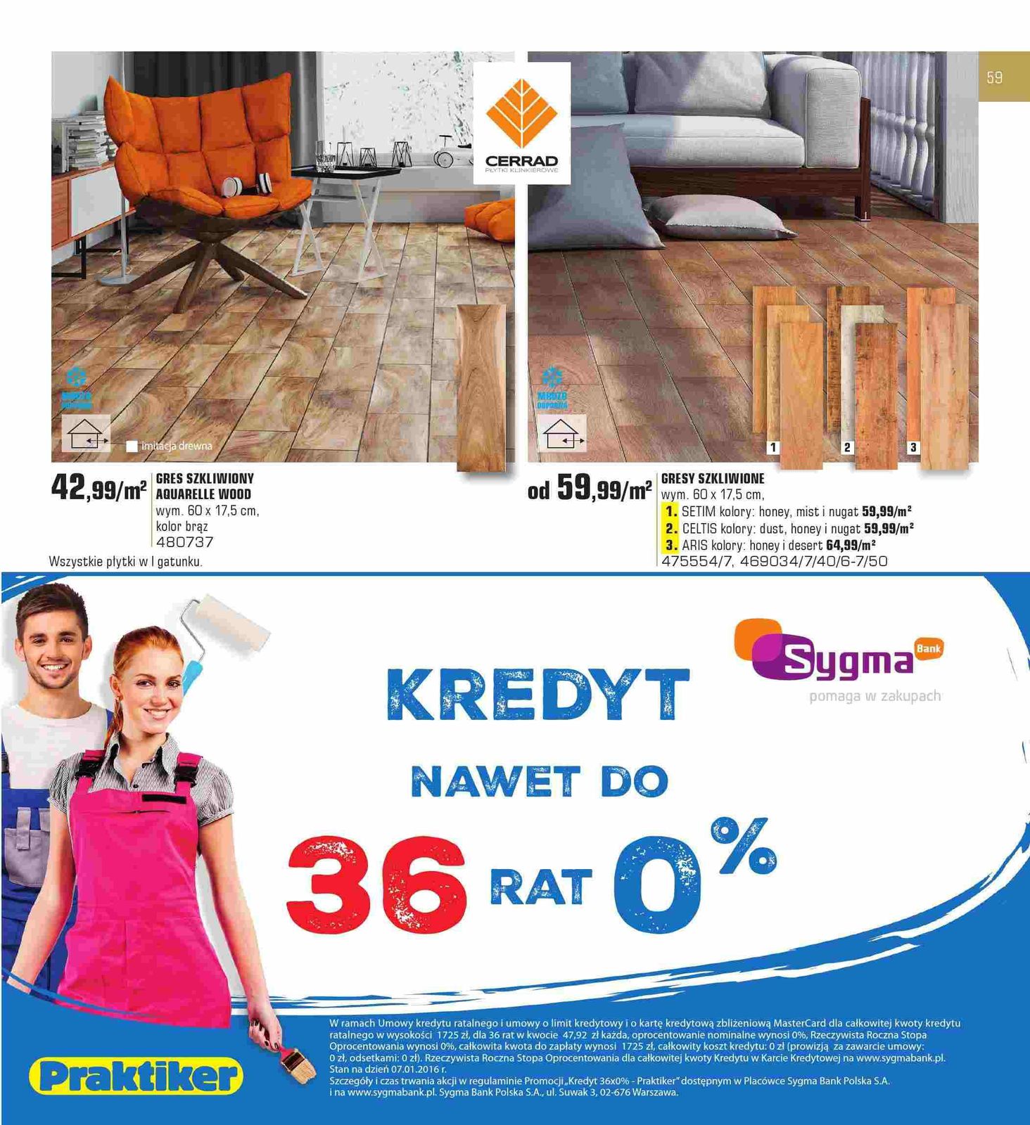 Gazetka promocyjna Praktiker str. 59