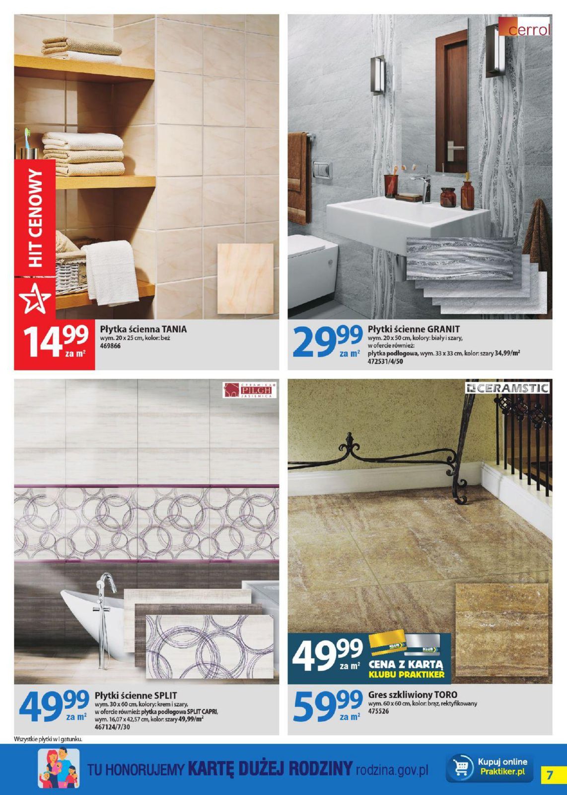 Gazetka promocyjna Praktiker str. 7