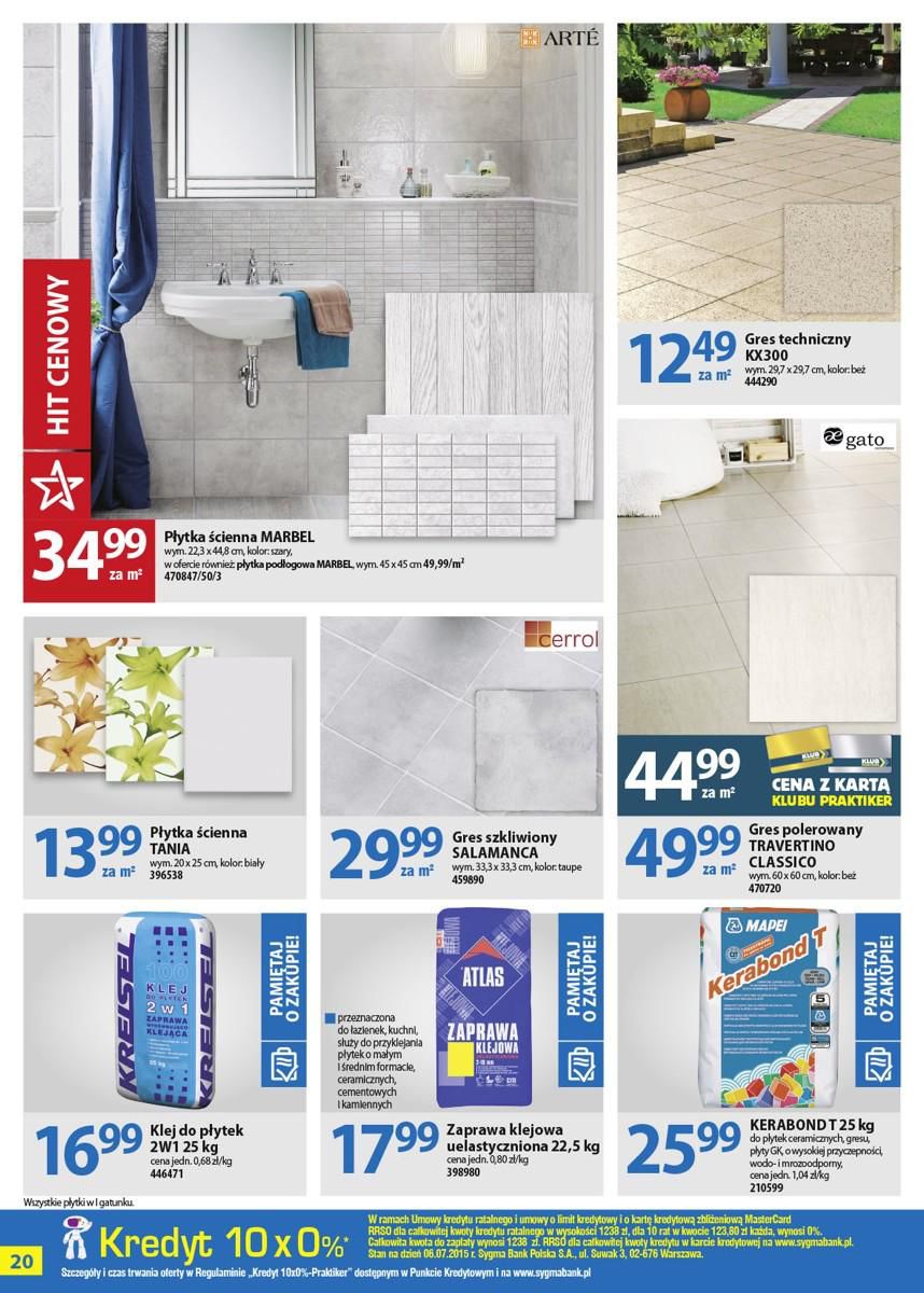 Gazetka promocyjna Praktiker str. 20