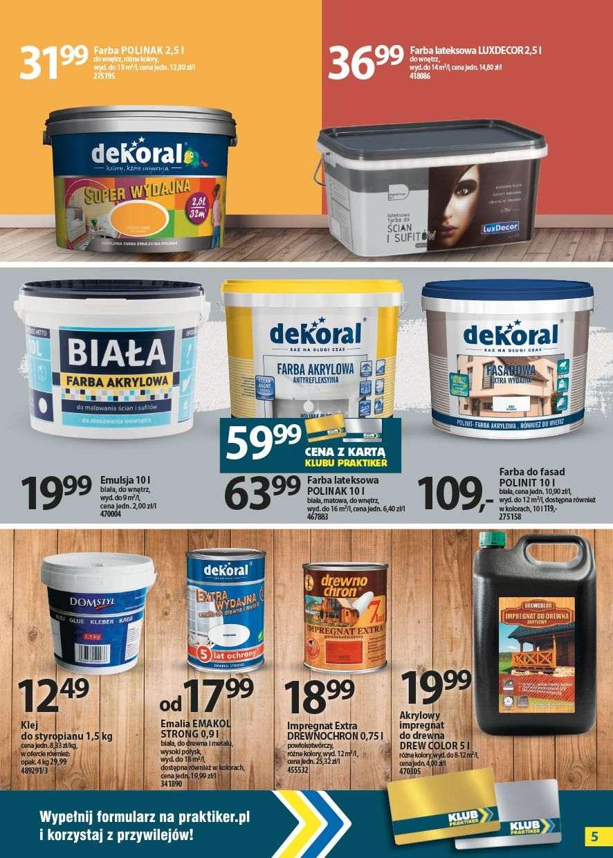 Gazetka promocyjna Praktiker str. 5