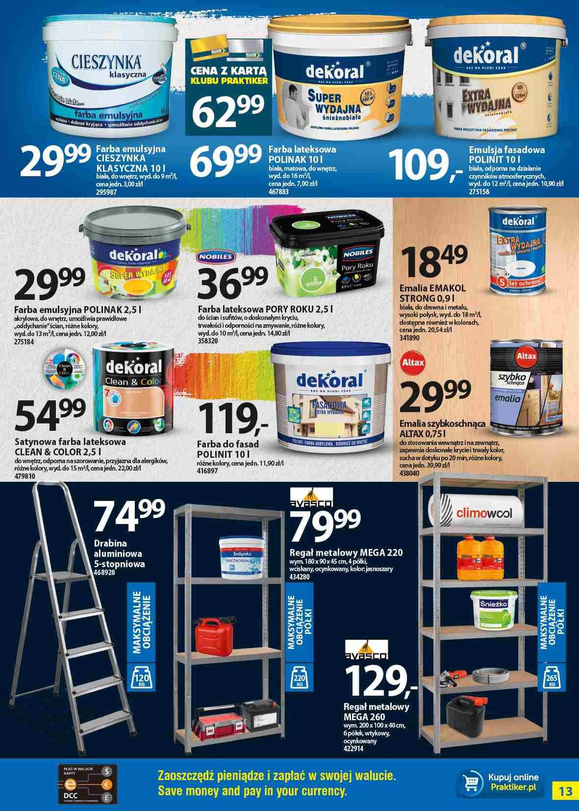 Gazetka promocyjna Praktiker str. 13