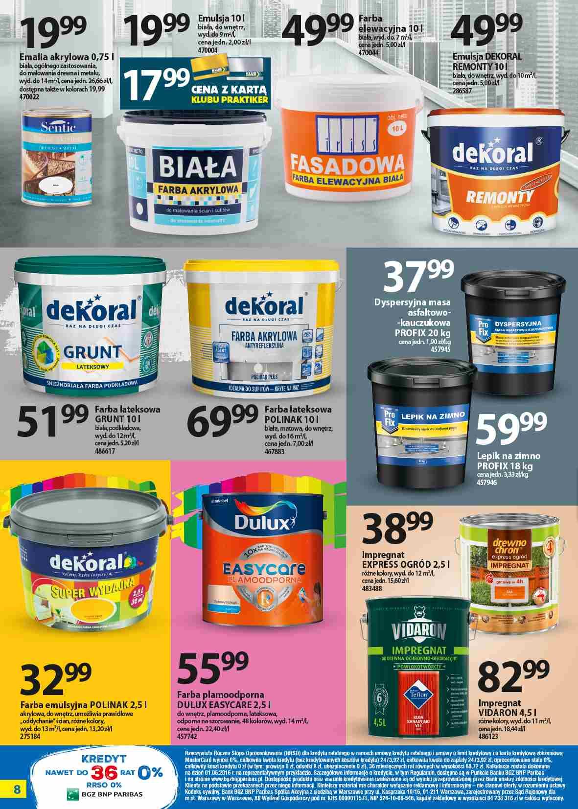 Gazetka promocyjna Praktiker str. 8