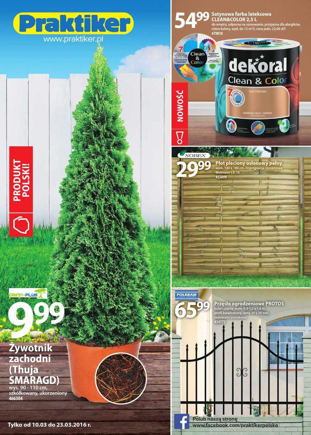 Gazetka promocyjna Praktiker str. 1