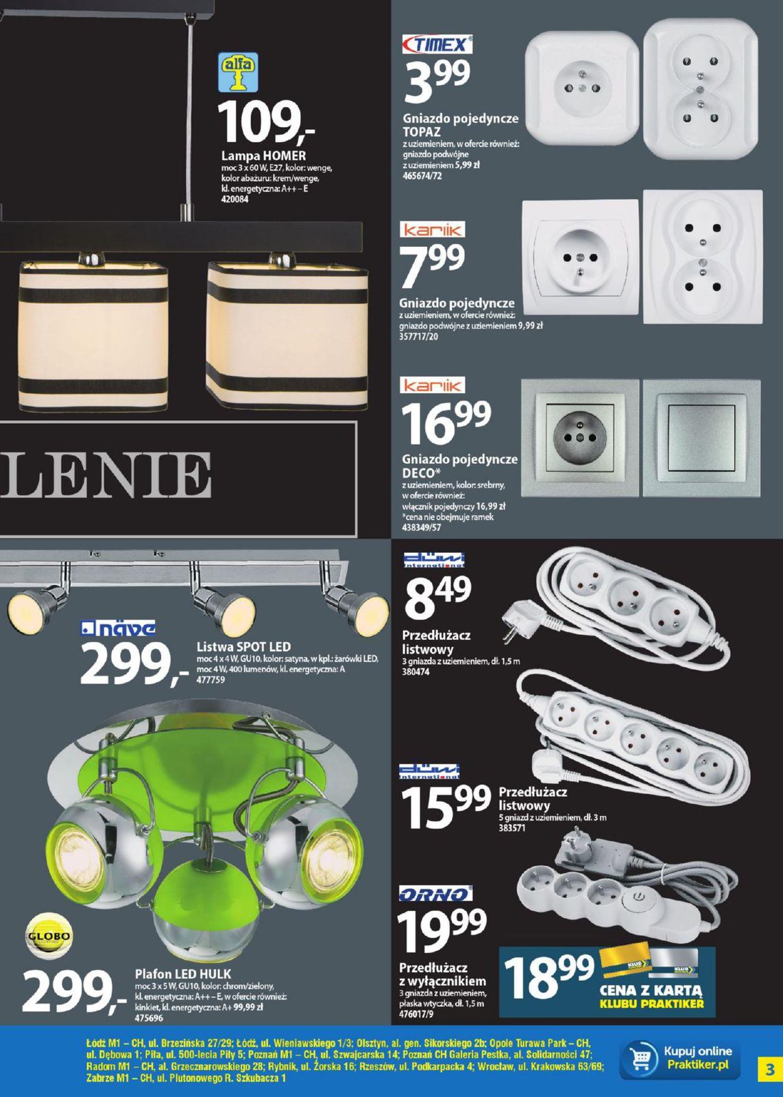 Gazetka promocyjna Praktiker str. 3