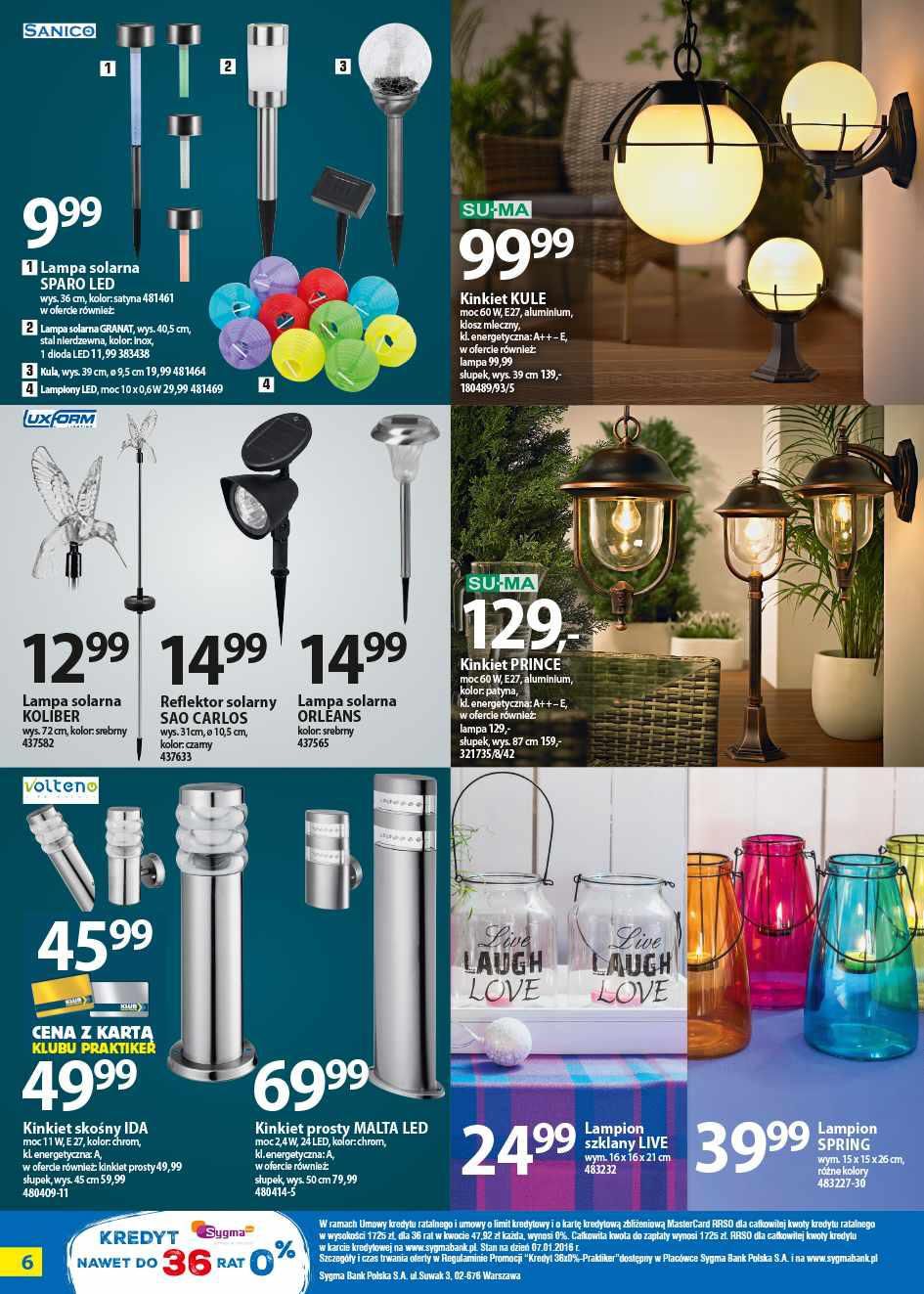 Gazetka promocyjna Praktiker str. 6