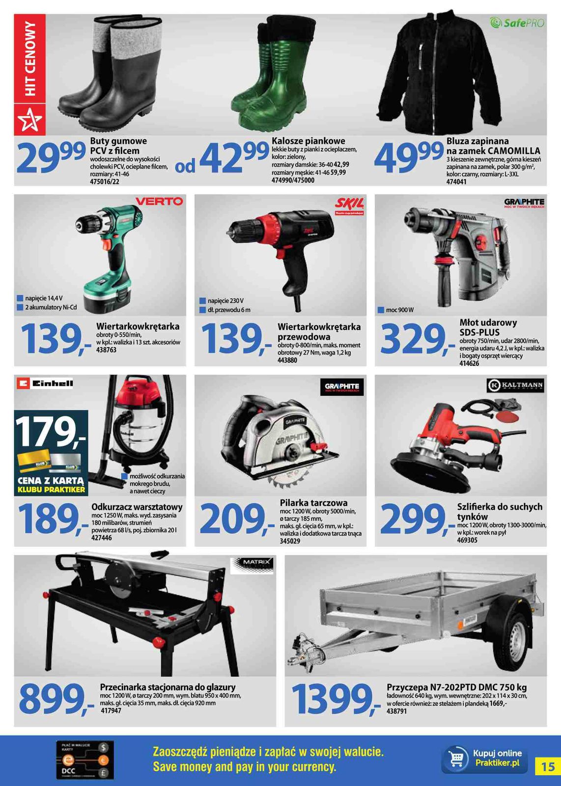 Gazetka promocyjna Praktiker str. 15