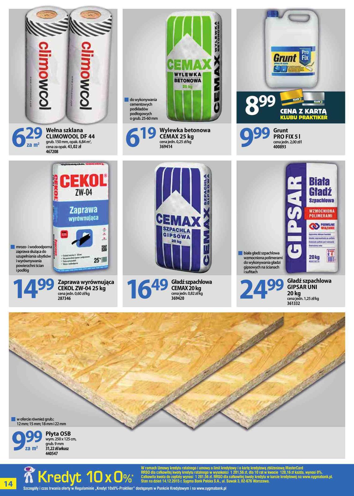 Gazetka promocyjna Praktiker str. 14