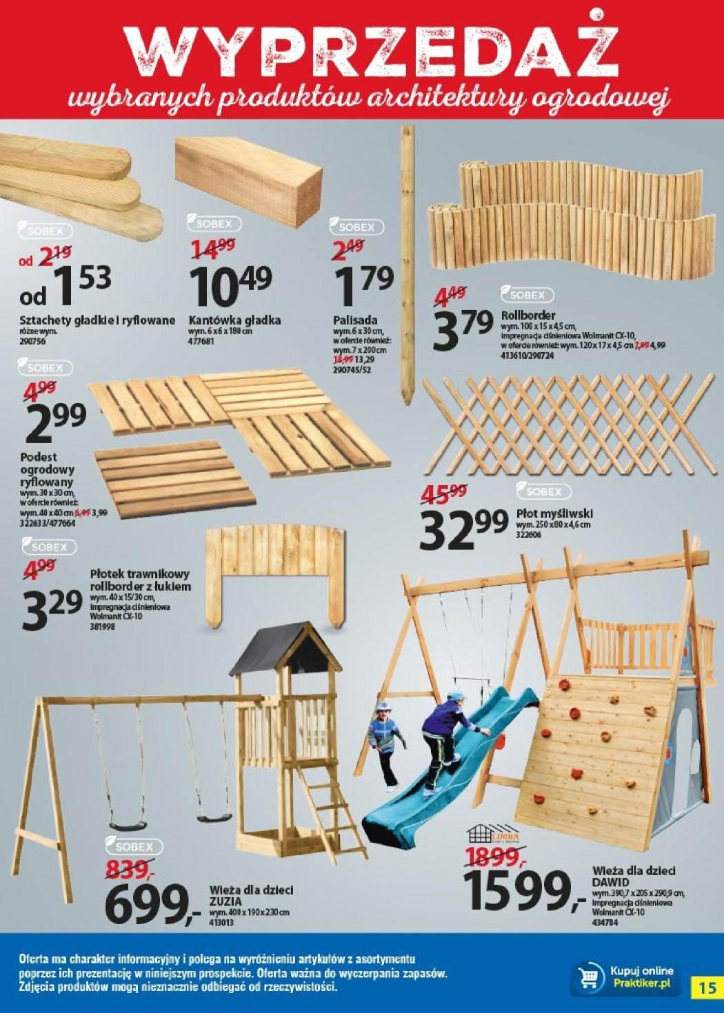 Gazetka promocyjna Praktiker str. 15