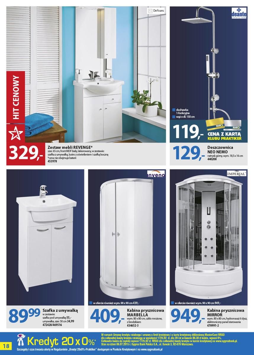 Gazetka promocyjna Praktiker str. 18