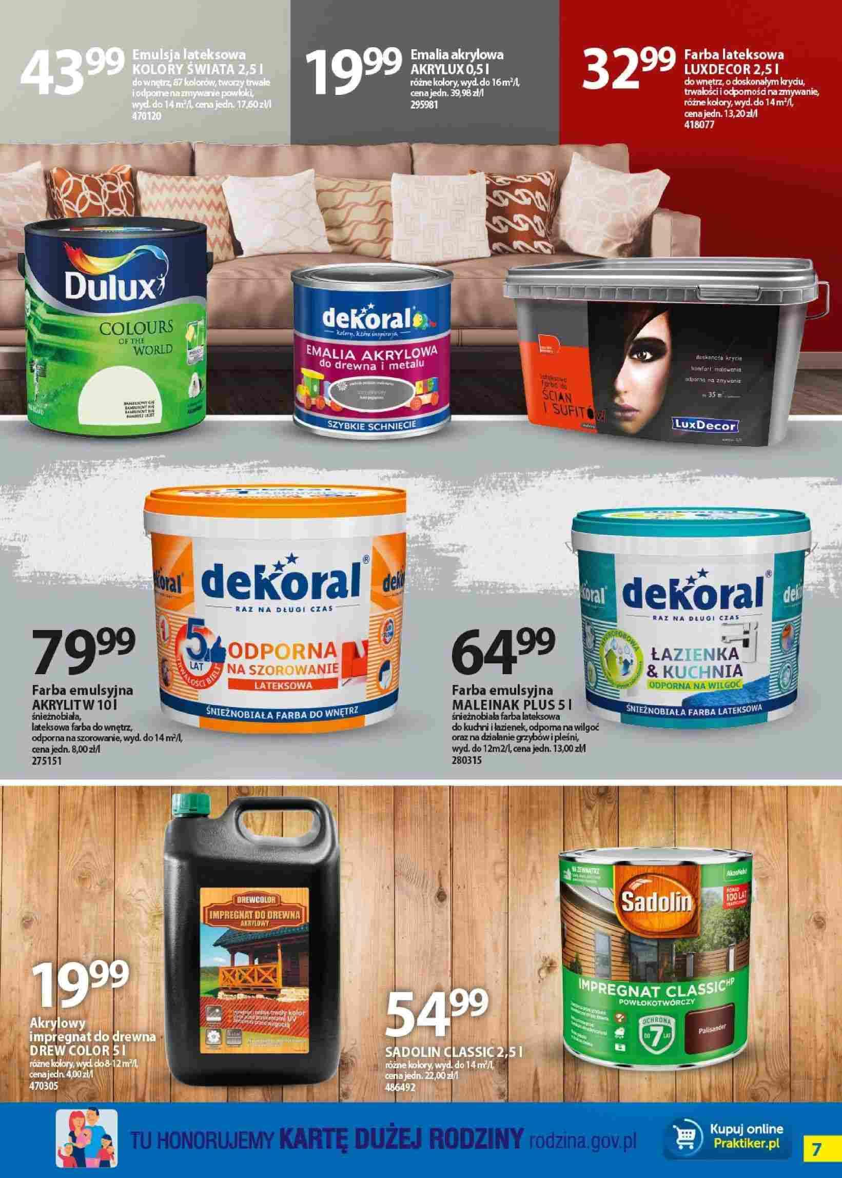 Gazetka promocyjna Praktiker str. 7