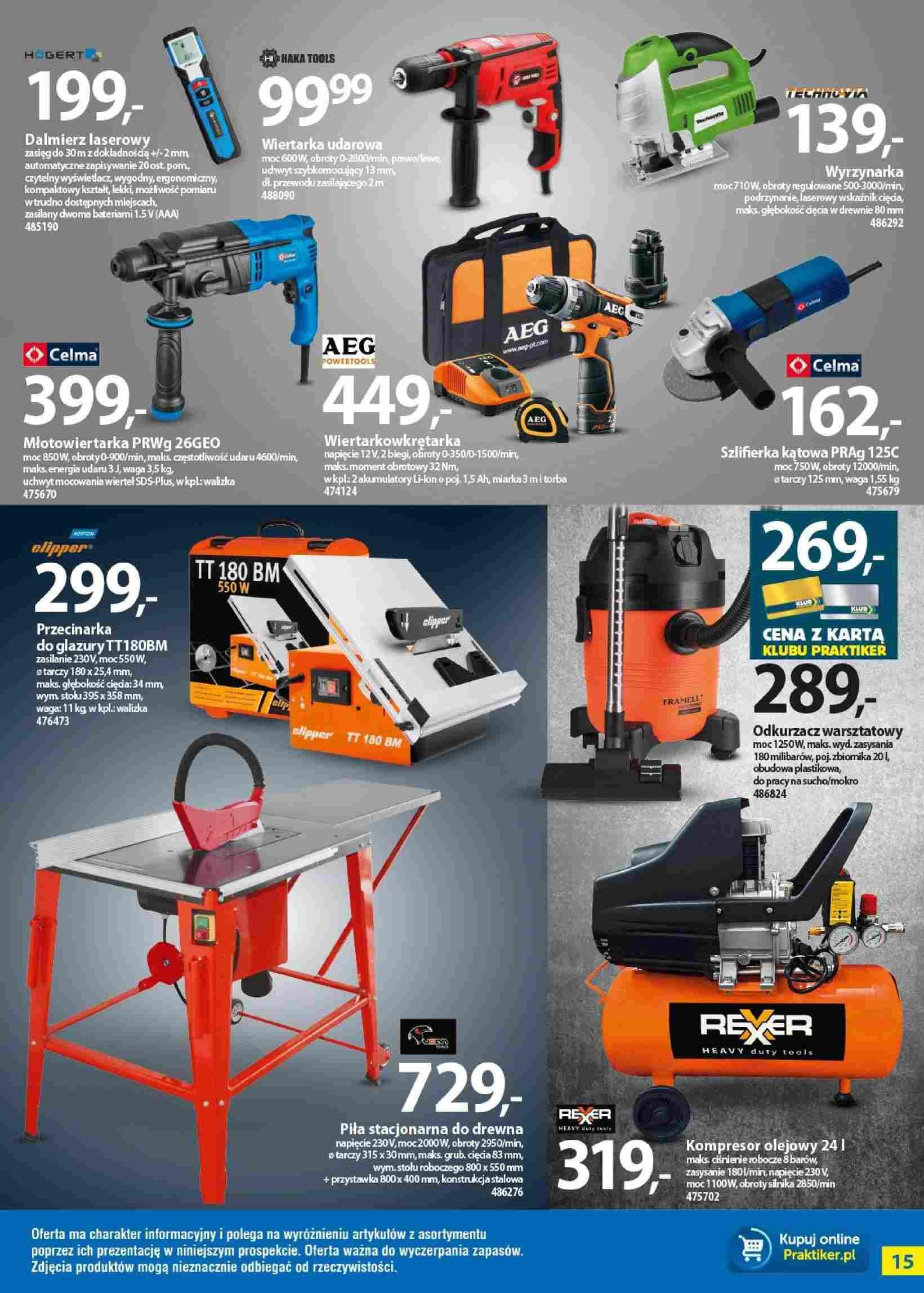 Gazetka promocyjna Praktiker str. 15