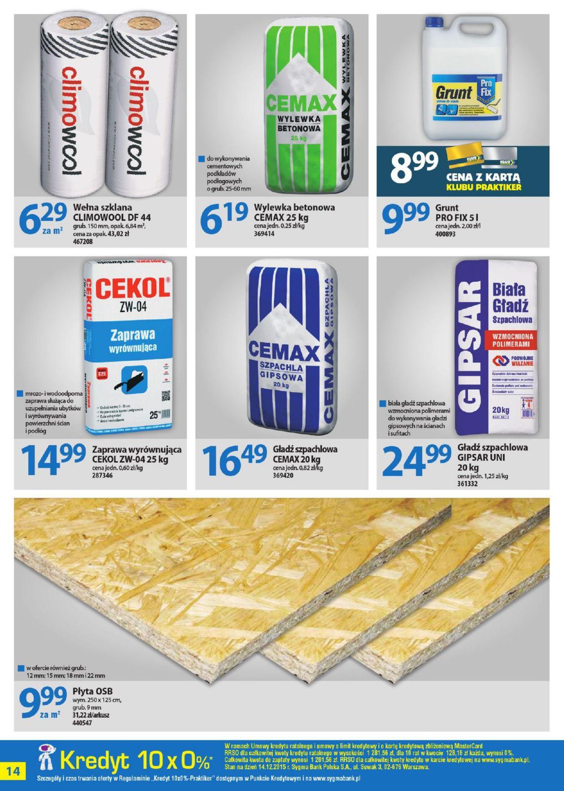 Gazetka promocyjna Praktiker str. 14