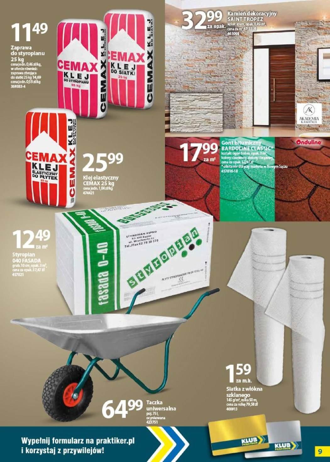 Gazetka promocyjna Praktiker str. 9